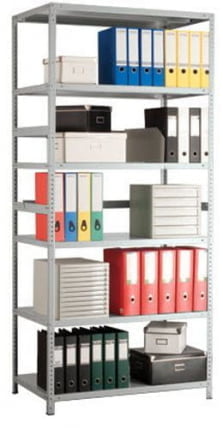 Стеллаж MS 255/100х30/5 Серый_0