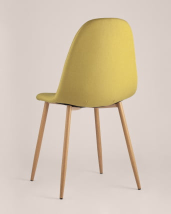 Стул Валенсия рогожка Желтый_4