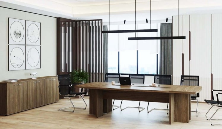 Стол переговорный большой Wing WN.501.OD Дуб темный_1