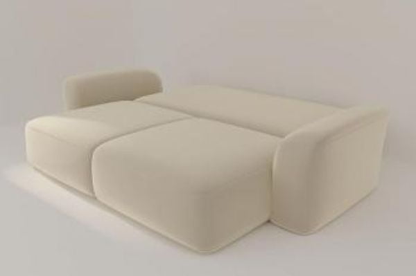 Диван прямой Сольхейм (Berhouse) Цвет фасада: Левис 04 велюр; Тип: Прямой; Материал фасада: Металл/Велюр_3