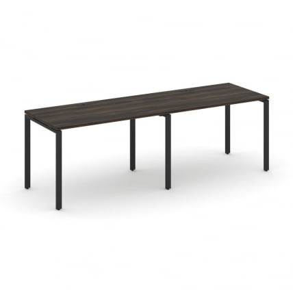 Рабочая станция на 2 места CONCEPT CN.ORS-002 Дуб Мали Черный_0