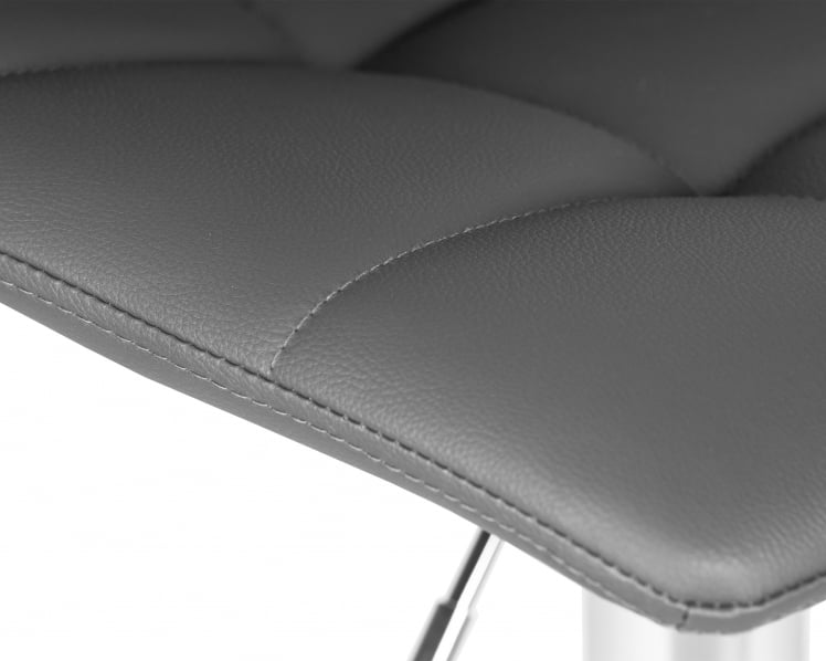 Стул барный DOBRIN TAILOR экокожа Серый_6