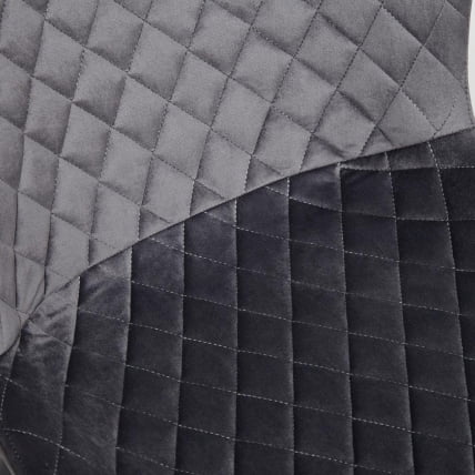 Стул QUINCY (mod. 8272) металл/ткань, 49х53х84,5 см, серый (G-062-40)/черный_3