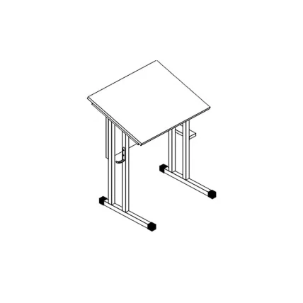 Стол ученический для черчения АЛц.СКНЧ_1