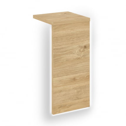 Накладка с подсветкой прямая высокая для О.R-F.MP.V-78 ONIX О.R-NP.V-78.1.S Тиквуд светлый_0