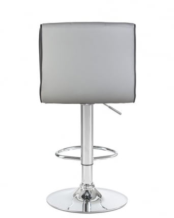 Стул барный DOBRIN CANDY (светло-серый-черный) 2 шт_4