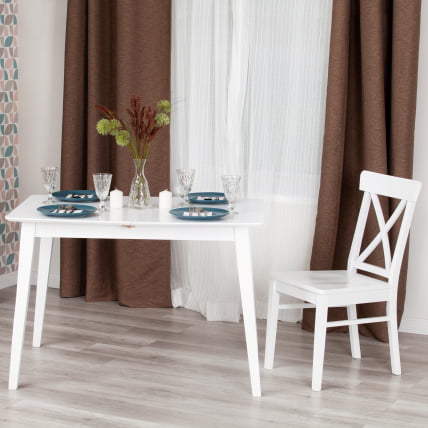 Стул Retro дерево гевея, МДФ, 44,3 x 55 x 89 x SH45см, Белый (White)_8