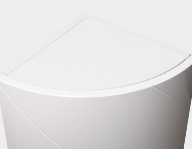 Антресоль торцевая (лев/прав) Бьянка 102.107_4