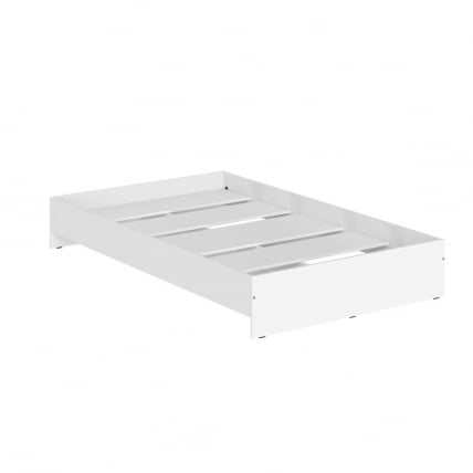 Кровать без изголовья KBW 2012 Белый_0