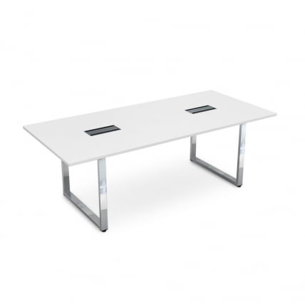 Стол переговорный GLOSS LINE НСП-О.939 Белый Премиум_0