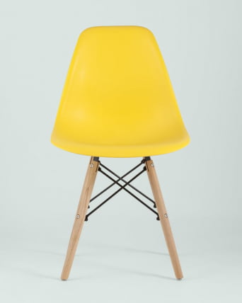 Стул Еамес Стйле ДСВ желтый 4 шт. комплект (разборный каркас) / Eames Style DSW_6