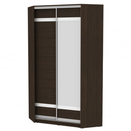 Шкаф-купе Белла(H10)2200х1153х1153(Венге-D9D10)_0