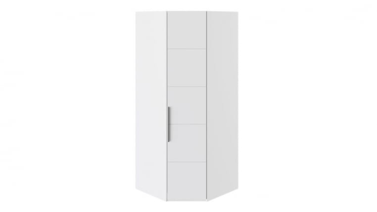 Шкаф угловой Наоми СМ-208.07.06 Белый глянец_0