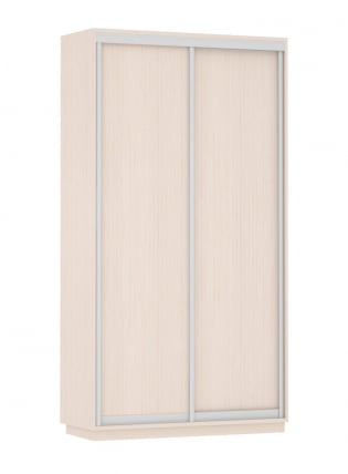 Шкаф-купе двухдверный Экспресс Хит Элемент 1200x2200h Дуб молочный_0