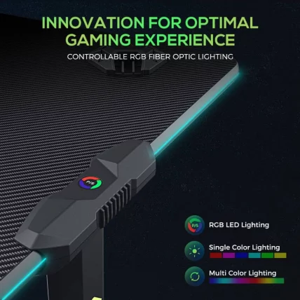 Геймерский стол с RGB подсветкой Eureka GIP 44_2