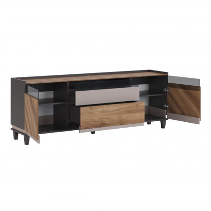 Тумбы Авелано/Темно-серый/Велюр (Алисия)_1