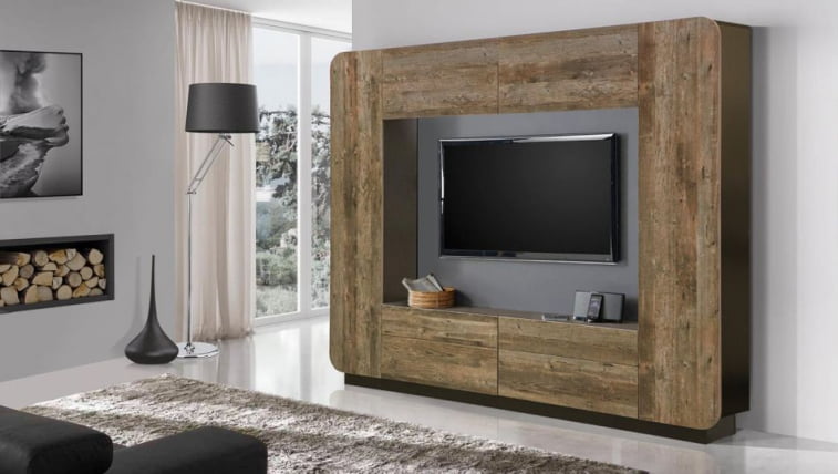 Шкаф многоцелевого назначения Лаванда-2 Венге Кейптаун_3