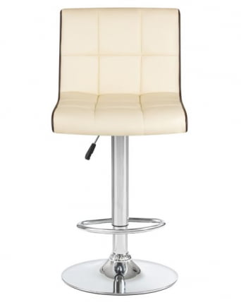 Стул барный DOBRIN CANDY (кремово-коричневый) 2 шт_5