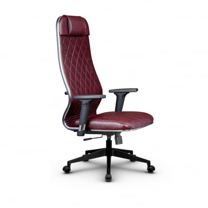 Кресло руководителя Metta L 1m 40M/2D Комплект 8 Темно-бордовое_1