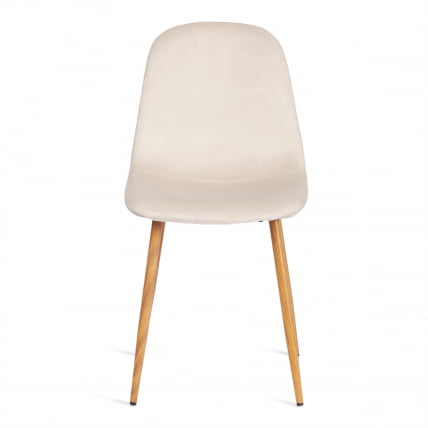 Стул BREEZE (mod. 4724) вельвет/металл, 44 х 53 х 87 см, Light beige (светло-бежевый) HLR1 / натуральный_4
