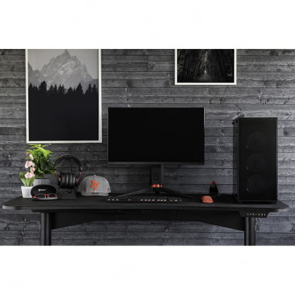 Геймерский стол с электрической регулировкой высоты Arozzi Arena Moto Black_7