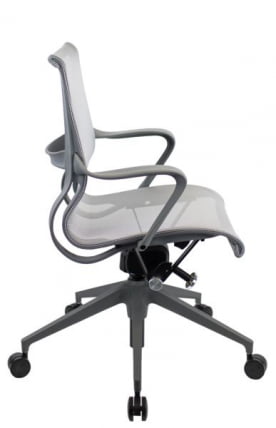 Премиум кресло Everprof Chicago Grey Сетка Серый_1