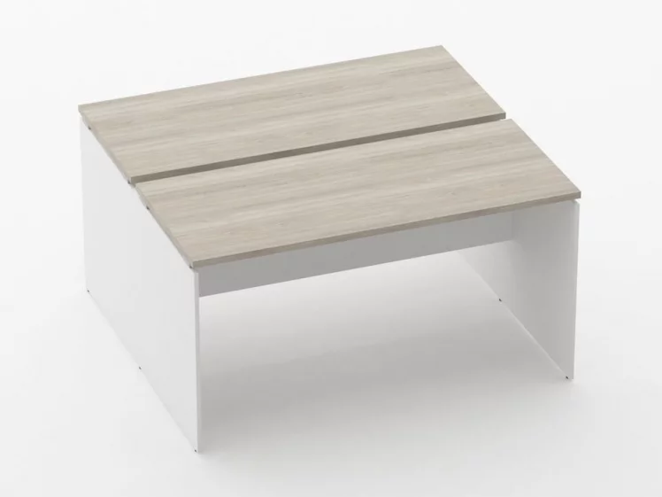 Рабочий модуль Deka ЛДСП каркас 75.125.14 Дуб Сантана светлый/Белый_0