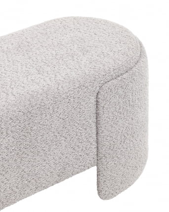 Банкетка Taks букле Светло-серый_3