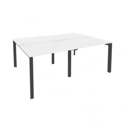 Рабочая станция на П-образном м/к ONIX O.MP-D.RS-4.1.7 Белый Бриллиант/Антрацит_0