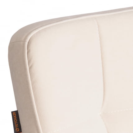 Стул обеденный Medeo LT, велюр, молочный/черный, 4, 45х56х89 см_8