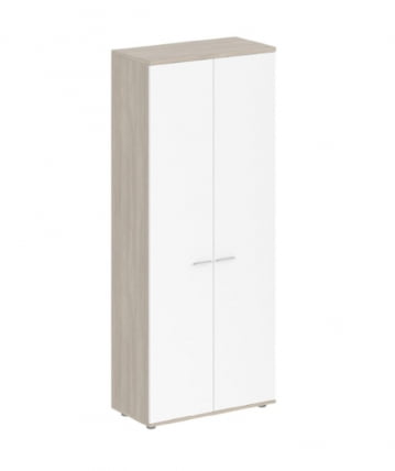 Шкаф высокий Sigma SG.801.OD.WH Дуб темный Белый_0