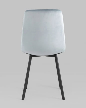 Стул Chilly велюр серо-голубой 4 шт._3