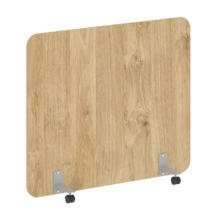 Перегородка на металлических опорах, на роликах R-line DP.R-140-120 Тиквуд Светлый_0