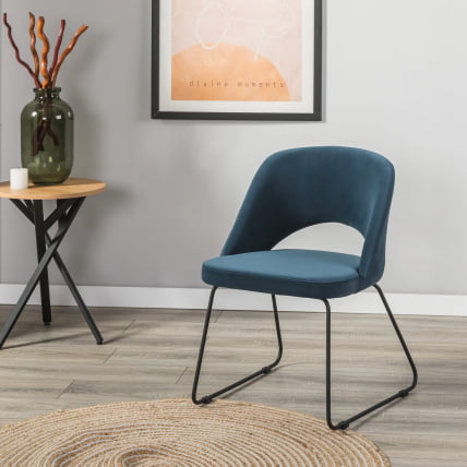 Кресло Lars Diag blue/Линк_1