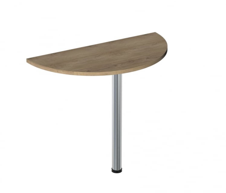 Приставка для переговоров полукруг Р.К-2 Ясень темный_0