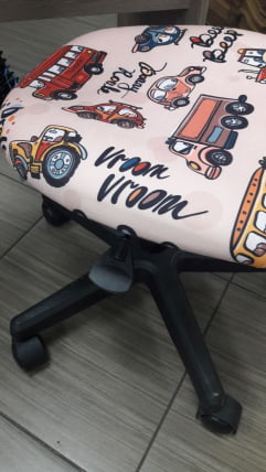 Детское кресло CHAIRMAN KIDS 104 Black Автобус (Б)_2