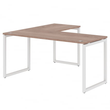 Стол угловой правый XTEN-Q XQCT 1615 R Дуб Сонома Белый_0