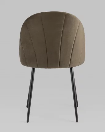 Стул для кухни Логан NEW велюр Коричневый_4