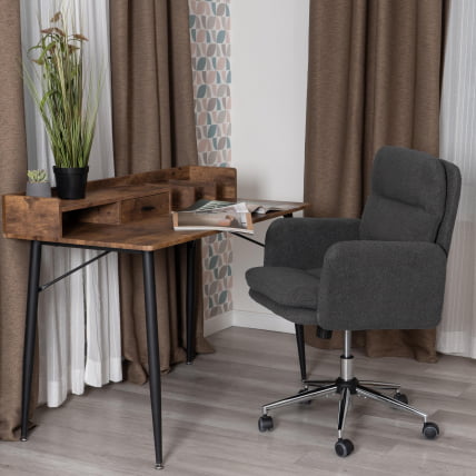 Кресло Dover хром букле, серый, barni grey_10