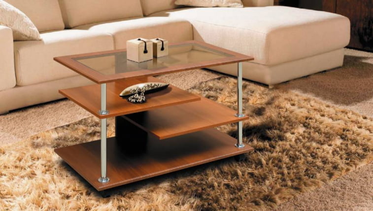 Стол журнальный №4 Венге (глянец)_0