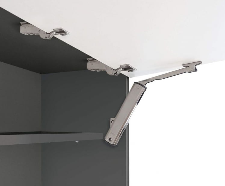 Шкаф над вытяжкой с откидной системой Грейс 105.83 Оникс Кубанит_1