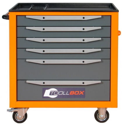 Тележка инструментальная TBS-6 оранжевый_1