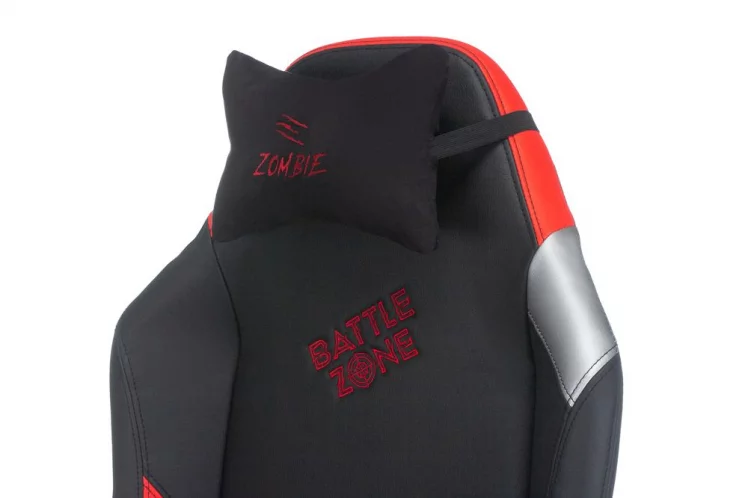 Геймерское кресло Zombie HERO BATTLEZONE PRO Черный-красный_9