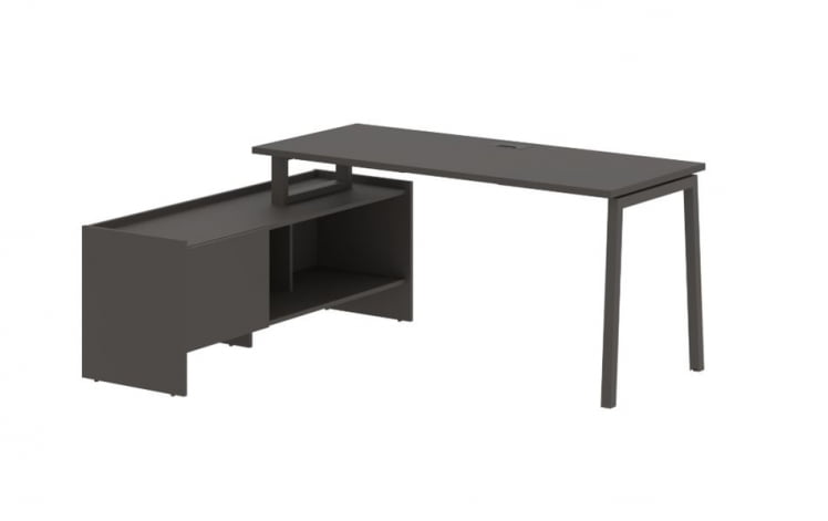 Стол с тумбой EDIS ELCT 17614 Мокко_0