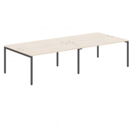 Стол четырехместный XTEN-S XWST 3214 Бук тиара/антрацит_0