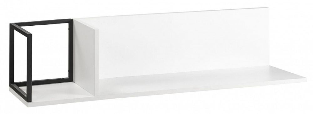 Полка навесная City средняя белый_0