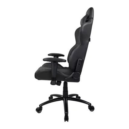 Геймерское кресло Ароззи Инизио Блаcк ПУ Грей лого / Arozzi Inizio Black PU Grey logo_7