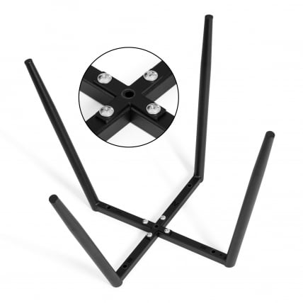 Стул обеденный La Rousse NEW, ткань рогожка, темно-серый, F68, 45x55x93 см_10