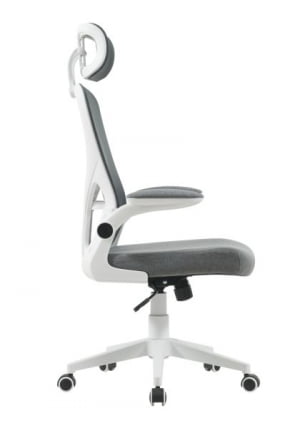 Кресло офисное TopChairs Airone серый ткань_3