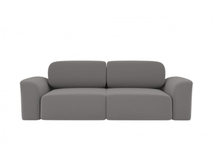 Диван прямой Сольхейм (Berhouse) Цвет фасада: Левис 09 велюр; Тип: Прямой; Материал фасада: Металл/Велюр_0